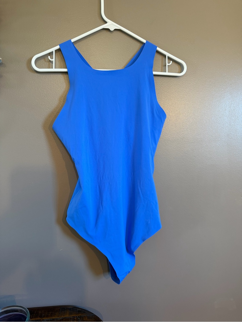 Aerie Smoothez Bodysuit in blue